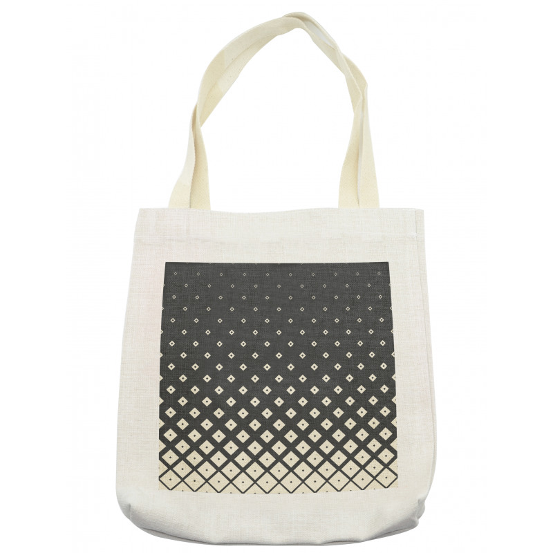 Rhombus Shapes Design Tote Bag