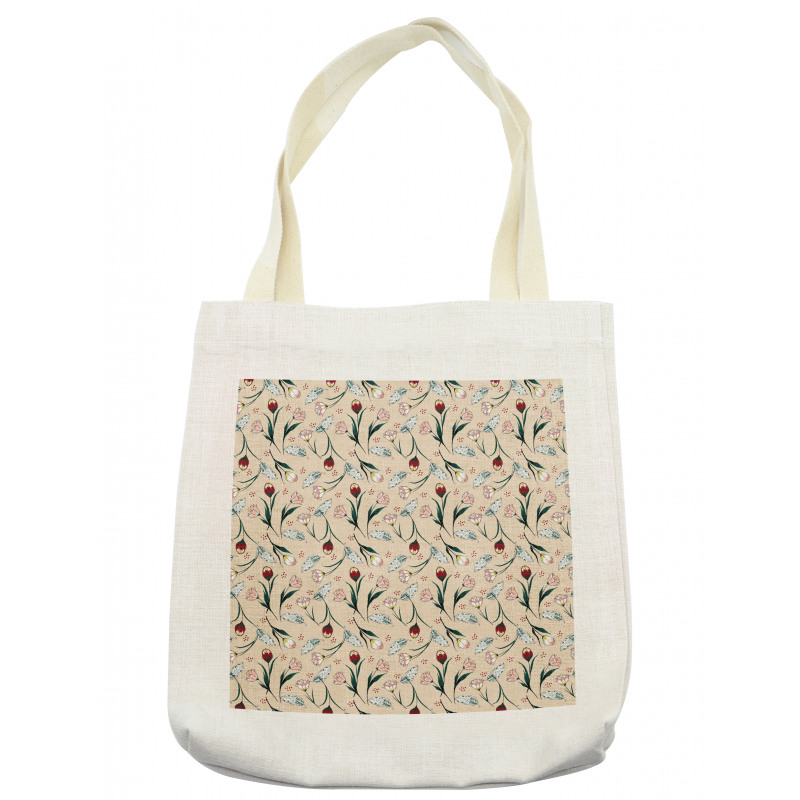 Romantic Nostalgic Blossom Tote Bag