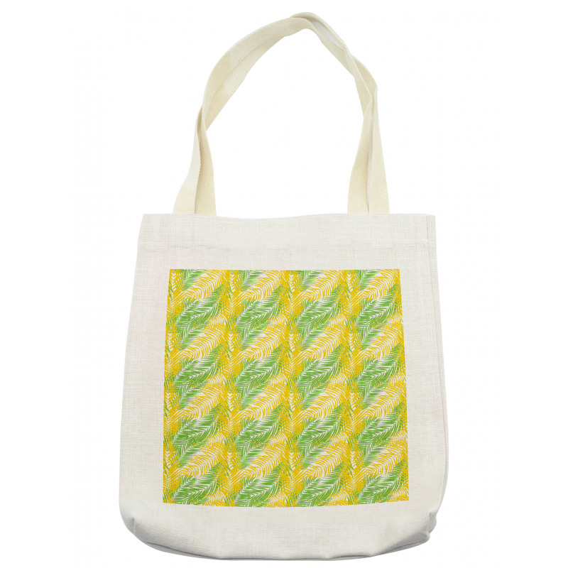 Palm Leaves Hawaii Island Tote Bag