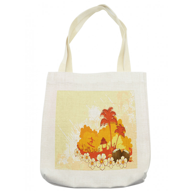 Coconut Cocktails and Palms Tote Bag