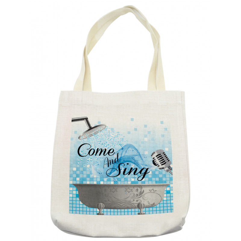 Come and Sing Message Tote Bag