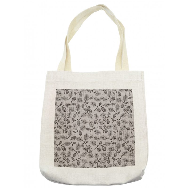 Twigs Spruces Christmas Tote Bag