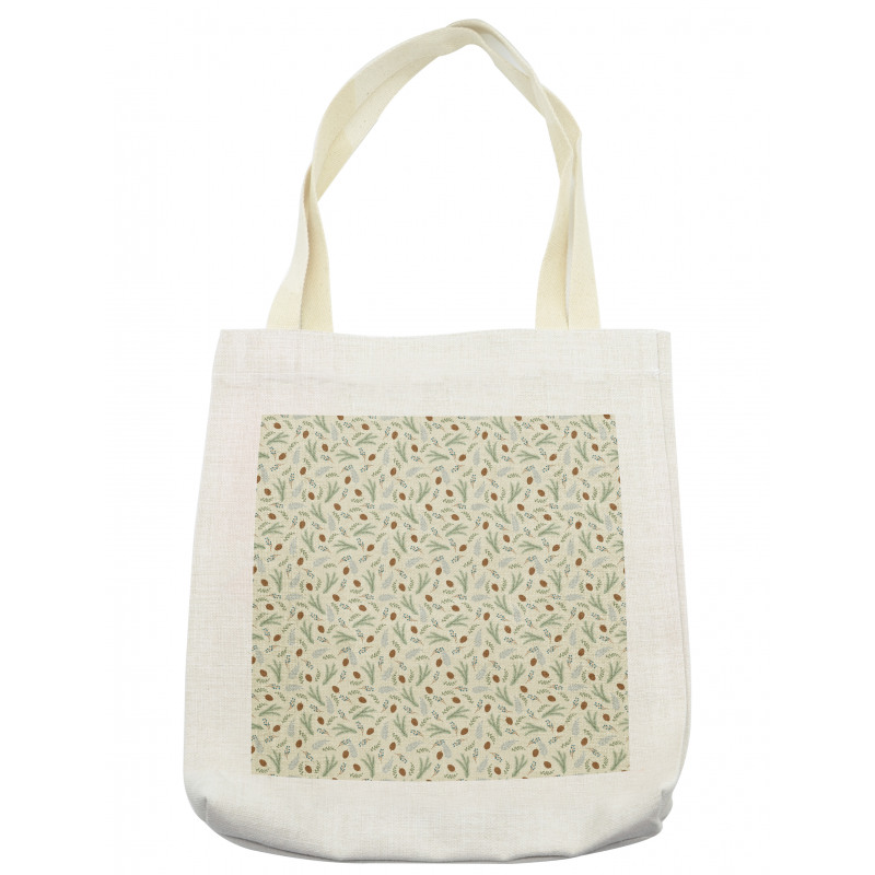 Fir Cones Botany Branches Tote Bag