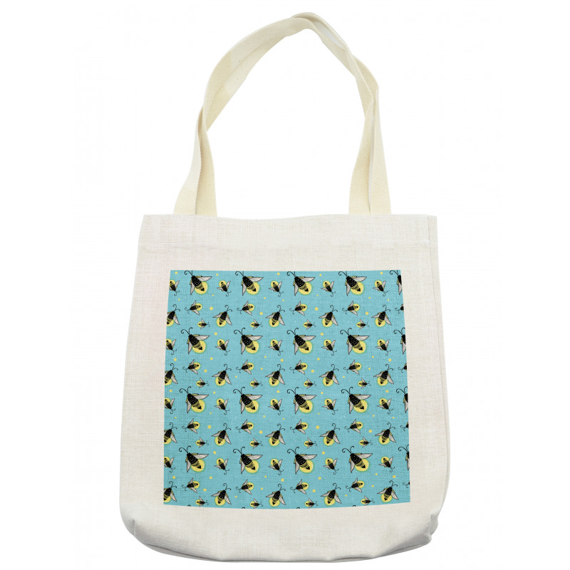 Woodland Bugs with Wings Tote Bag