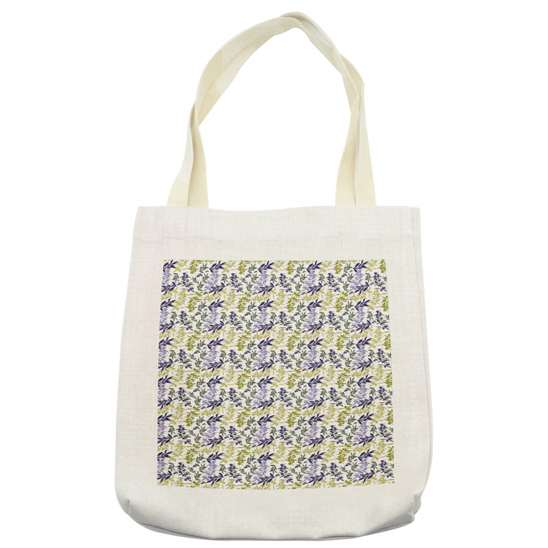 Abstract Olive Tree Branches Tote Bag