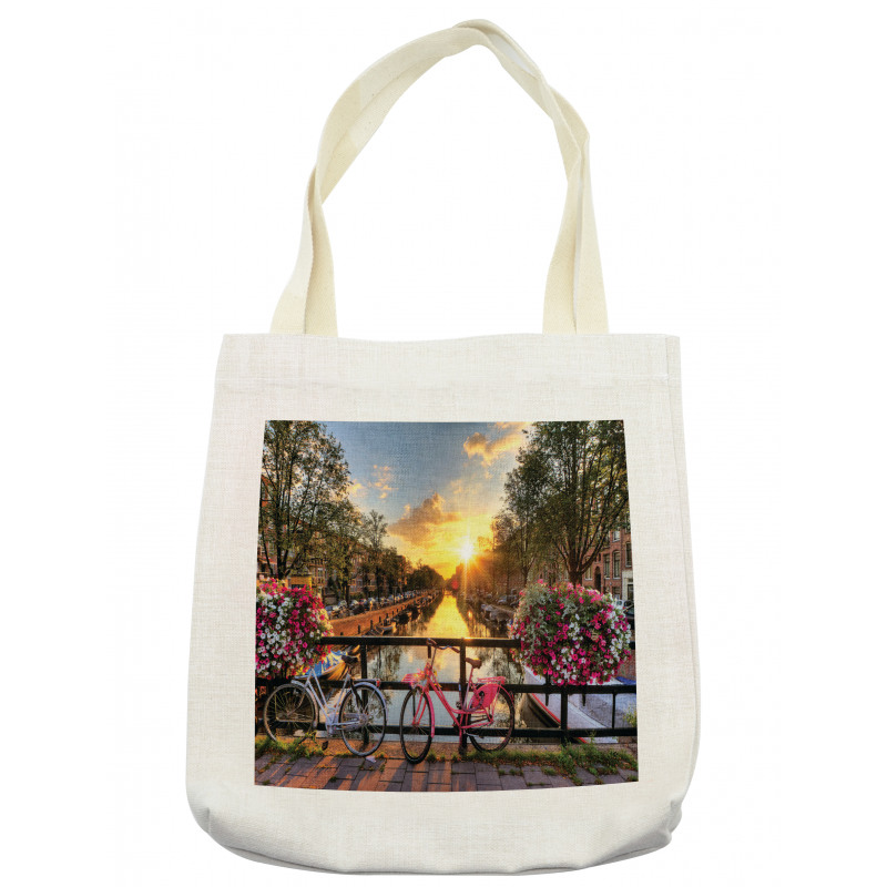 Sunrise over the City Tote Bag