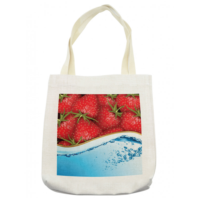 Summer Fruit and Water Tote Bag