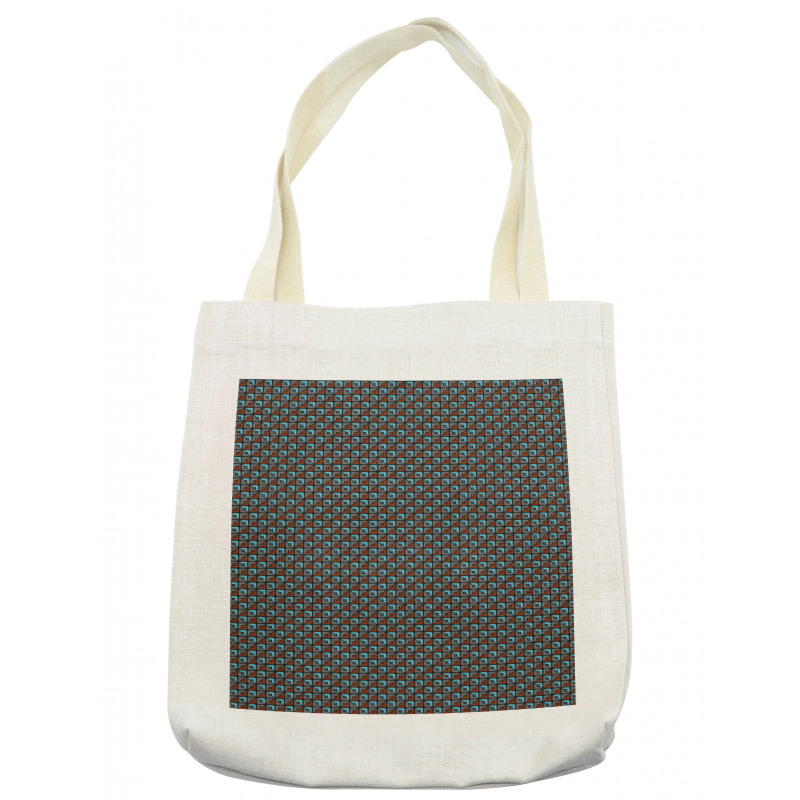 Abstract Shapes Squares Tote Bag