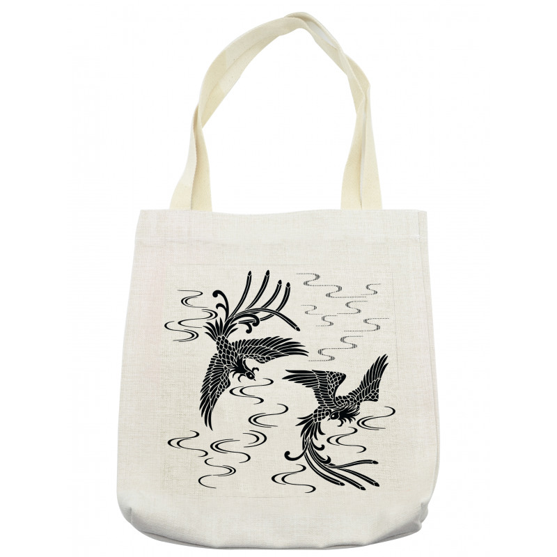 Egyptian Oriental Birds Tote Bag