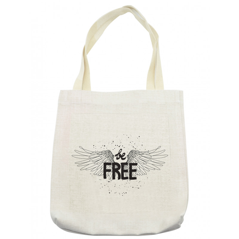 Ink Written Be Free Tote Bag