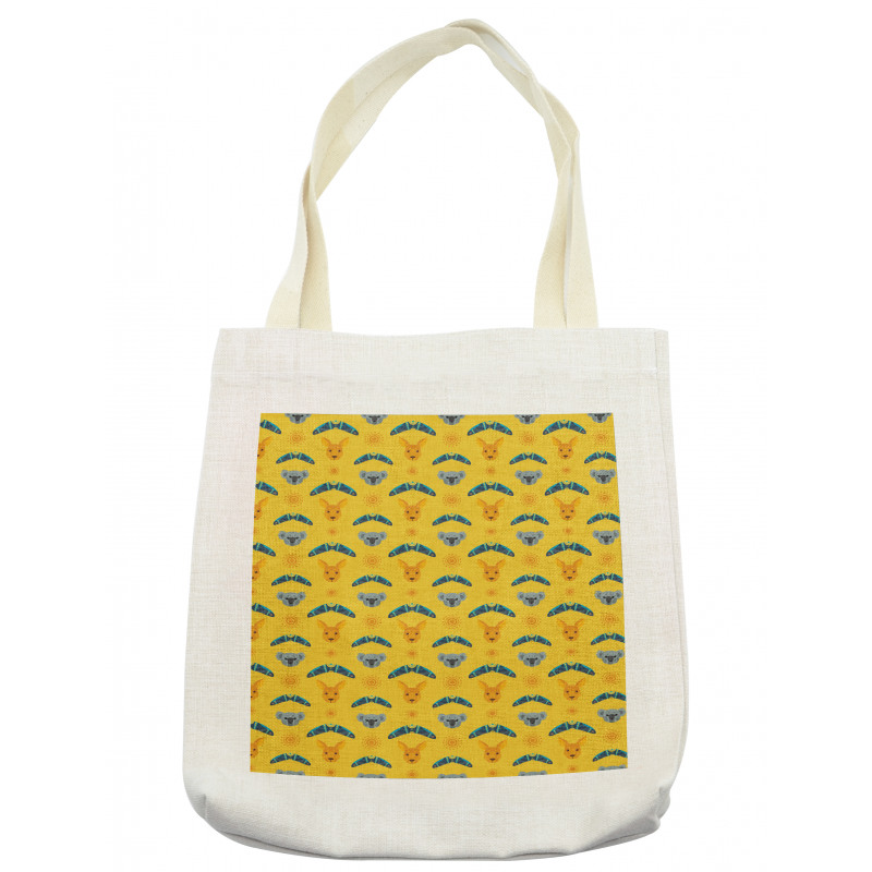 Aboriginal Style Boomerang Tote Bag