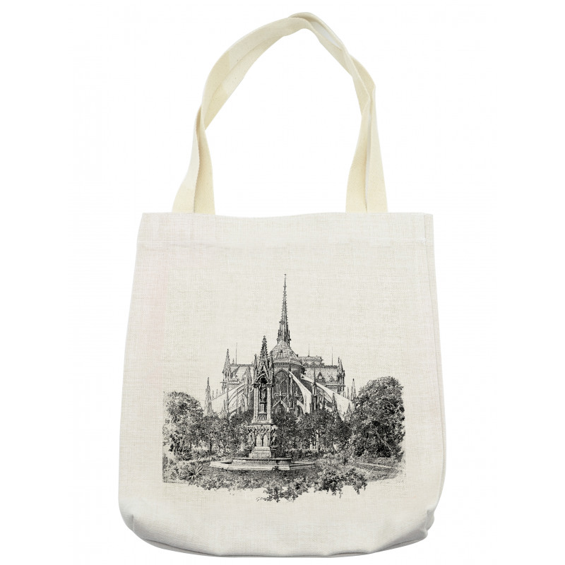 Historic French Landmark Tote Bag