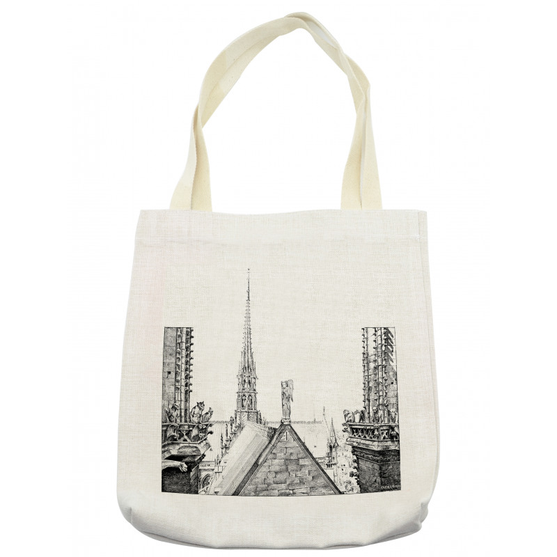 Monument Sketch Tote Bag