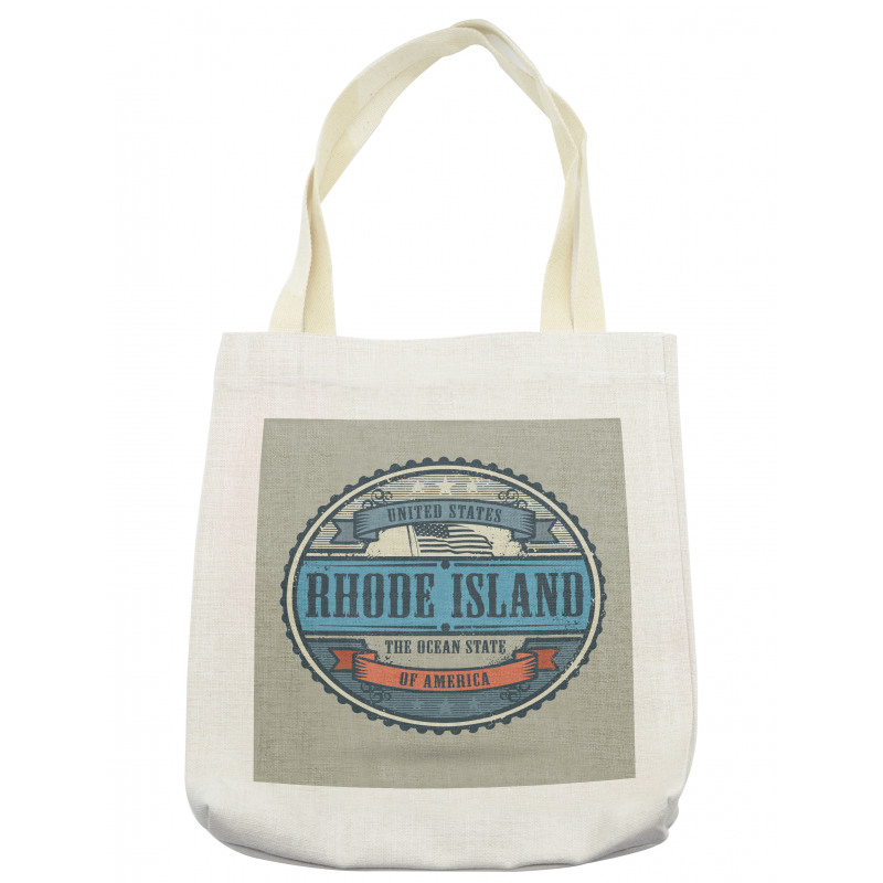 Ocean State of USA Tote Bag