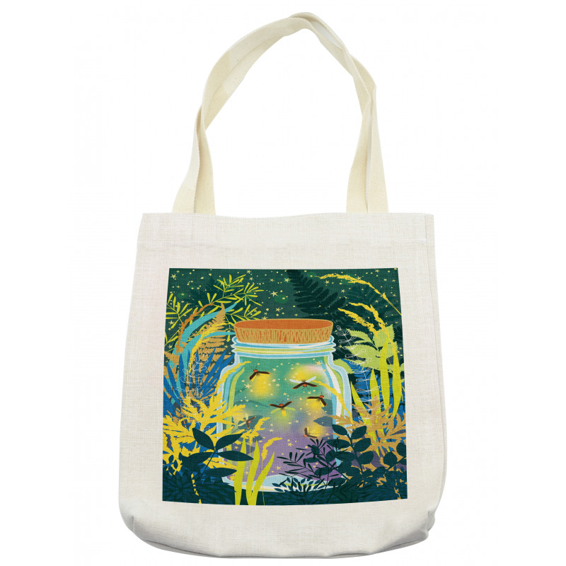 Surreal Forest Landscape Tote Bag