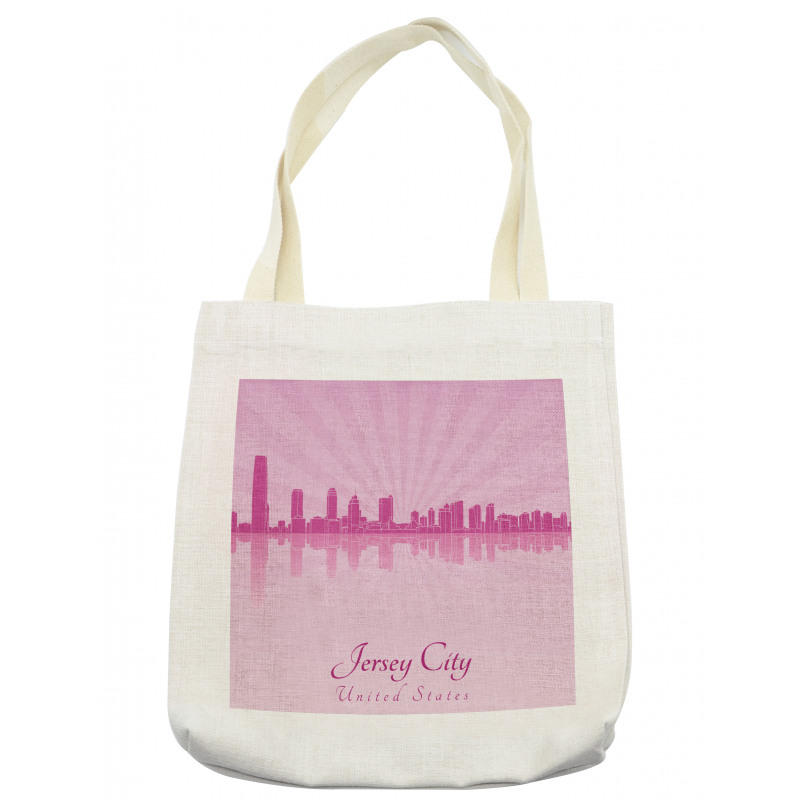 Skyline and Buildings Tote Bag