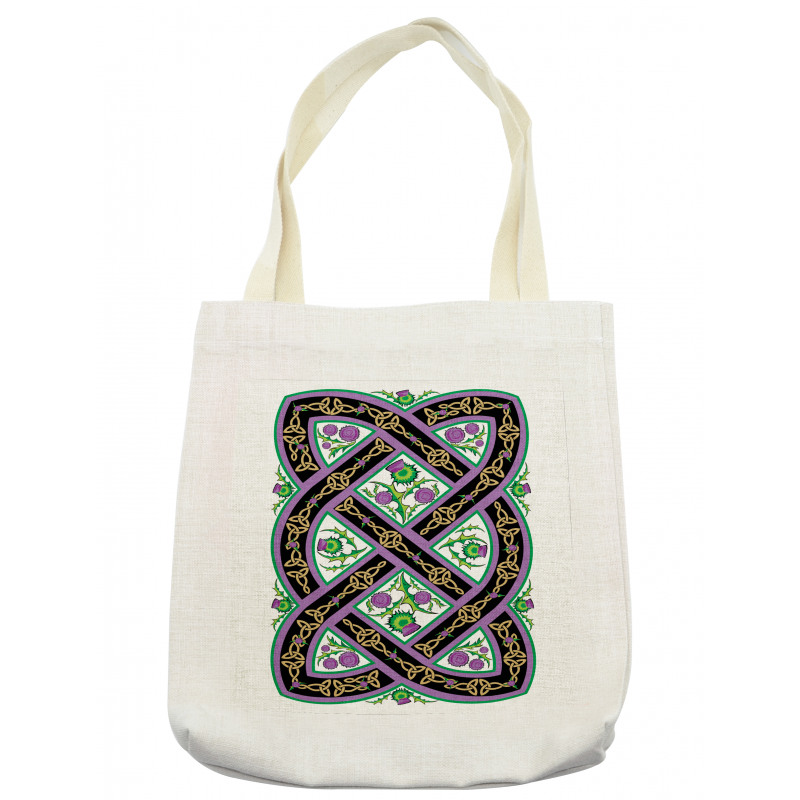 Celtic Ornamental Motif Tote Bag