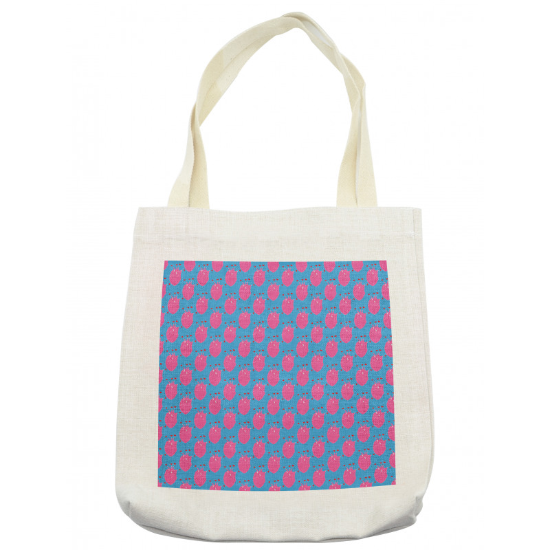 Human Heart Love Pattern Tote Bag