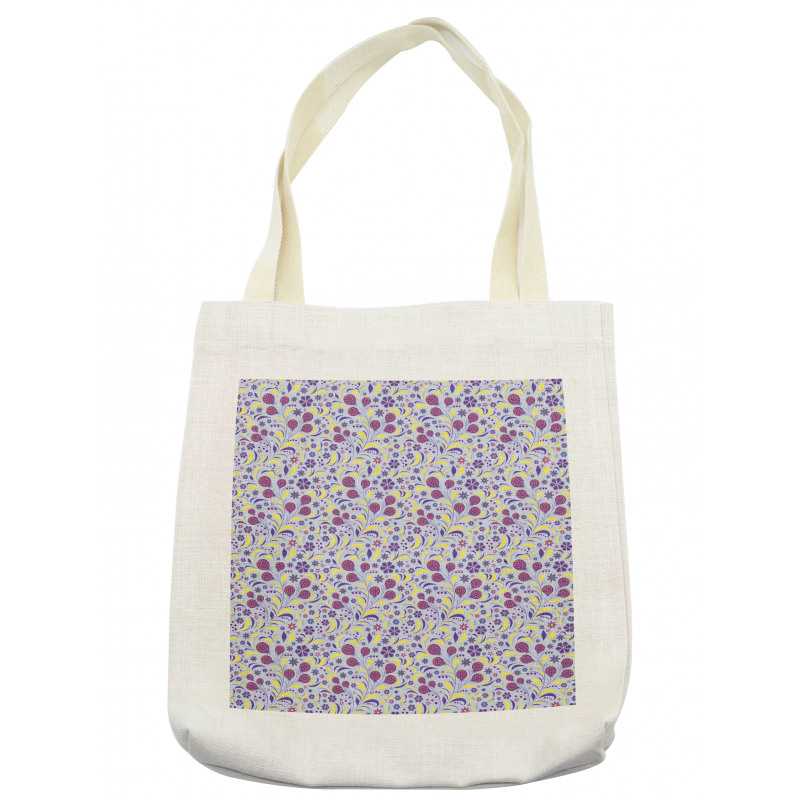 Abstract Spring Botany Art Tote Bag