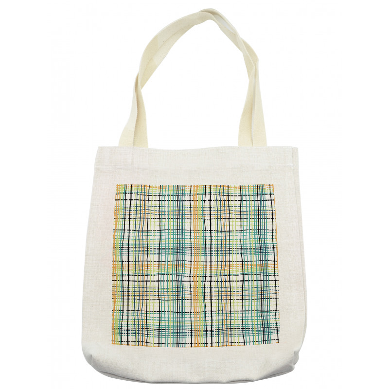 Modern Cuvy Lines Tote Bag