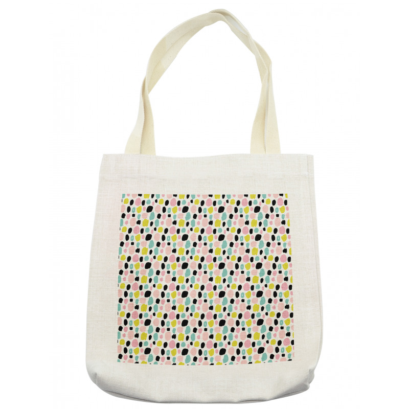 Pastel Brush Strokes Tote Bag