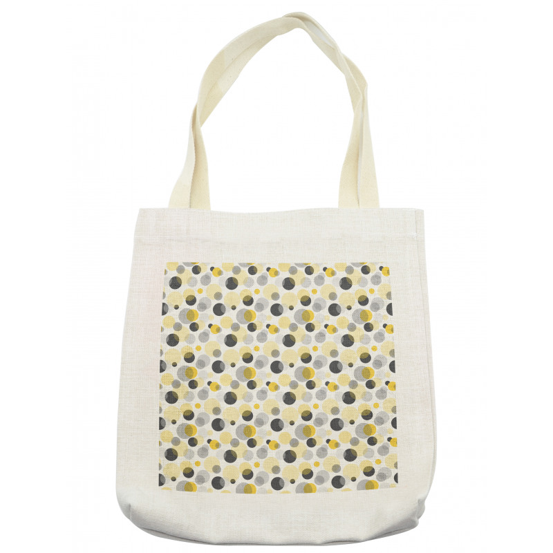 Contemporary Dotted Ovals Tote Bag