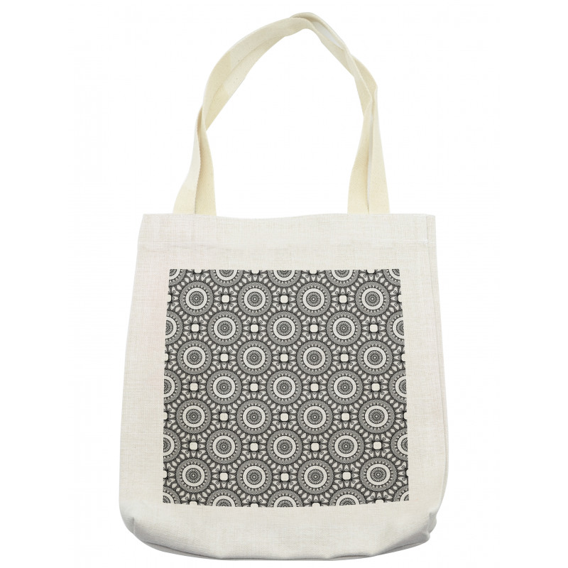 Medieval Effects Circles Tote Bag