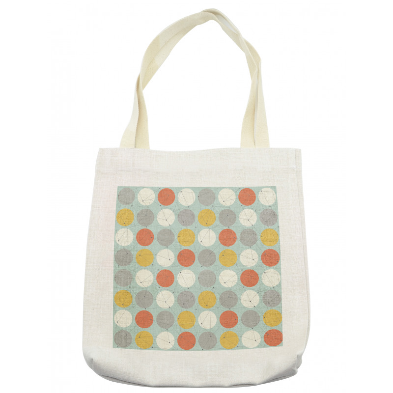 Abstracts Circles Lines Tote Bag