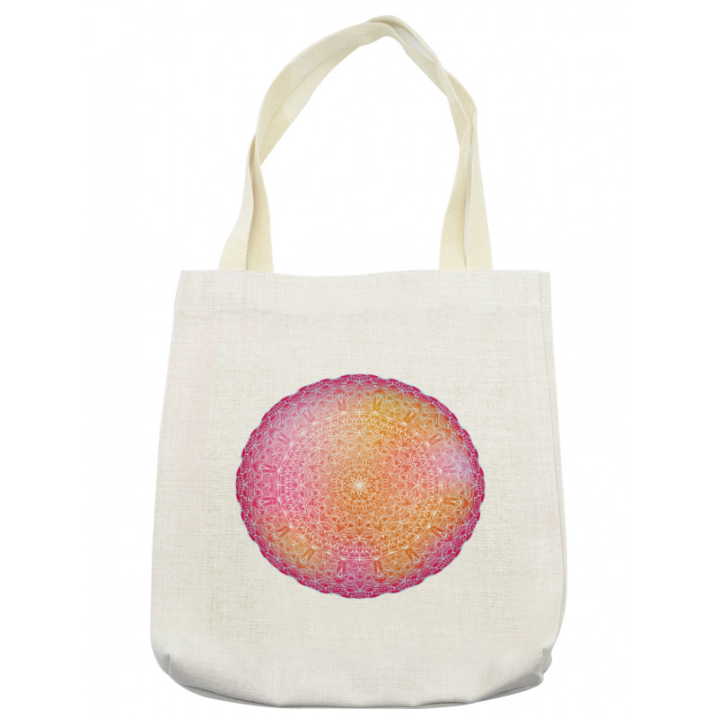 Vivid Bohemian Motif Tote Bag