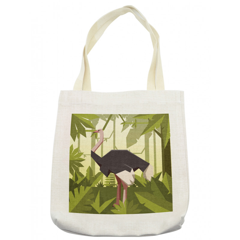 Jungle Animal Fractal Style Tote Bag