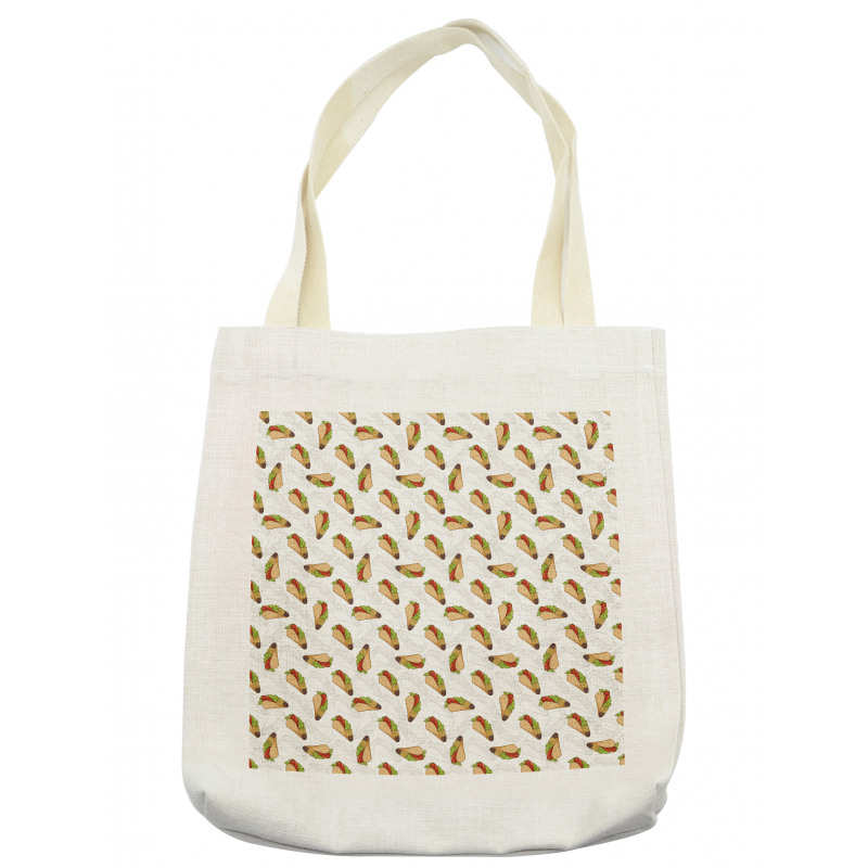 Delicious Food with Veggies Tote Bag