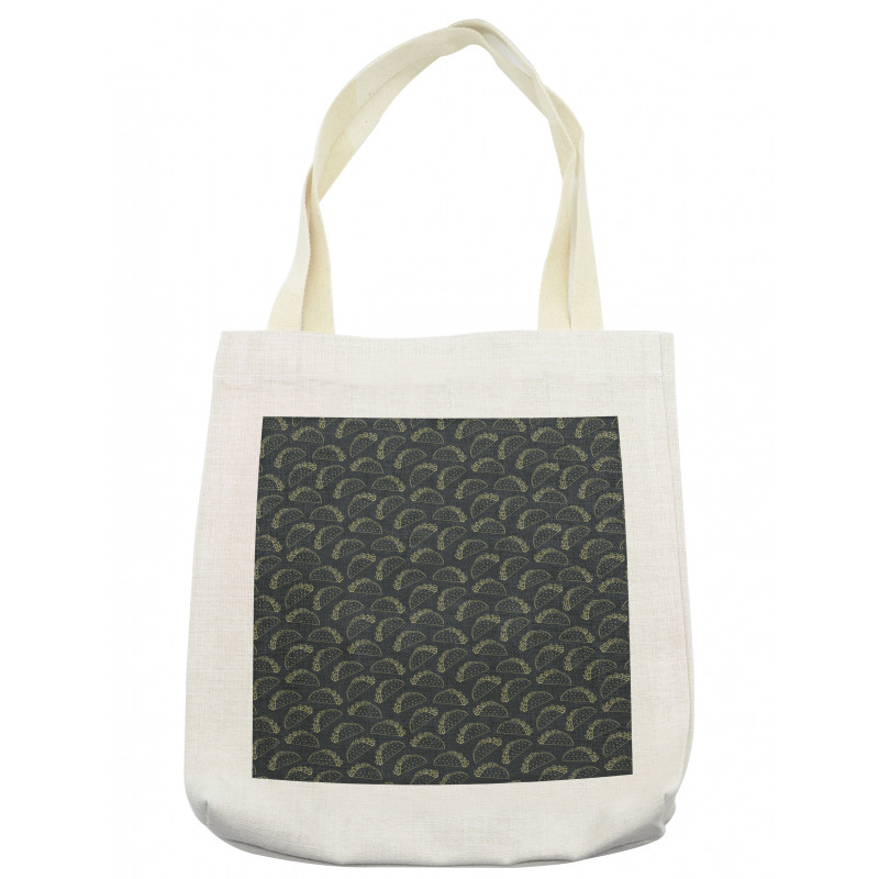 Doodle Style Tortilla Rolls Tote Bag