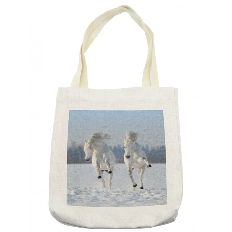 Purebred Horses Wild Tote Bag