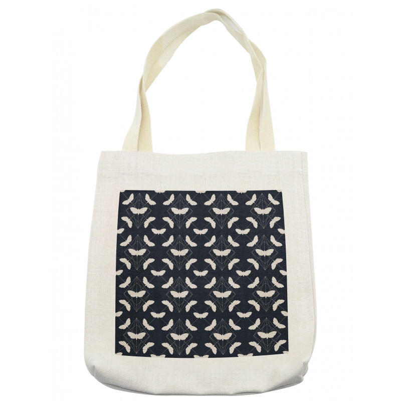 Silhouette Butterflies Tote Bag