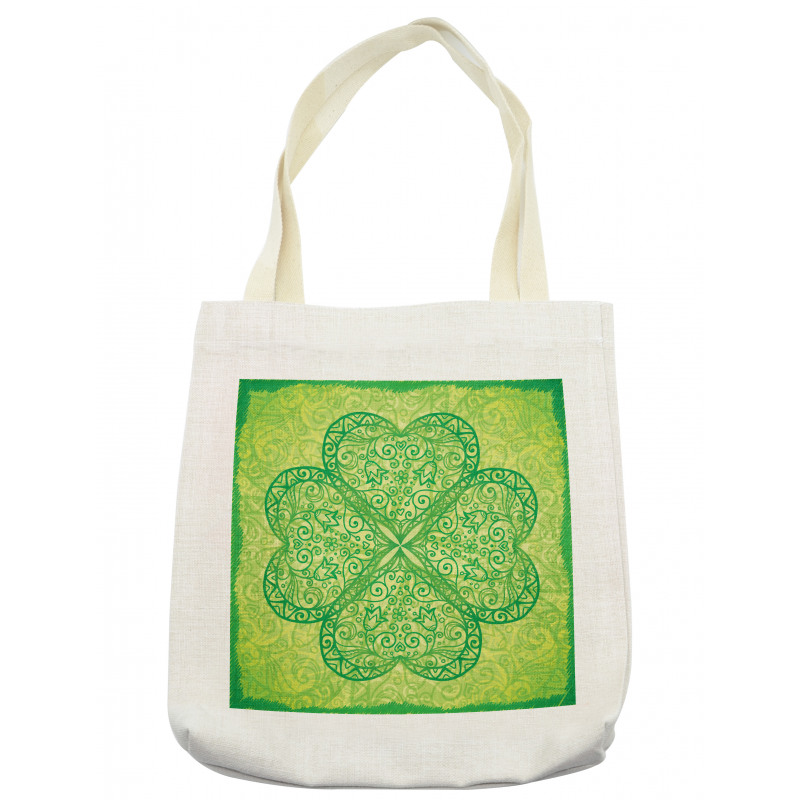 Traditional Heart Motif Tote Bag