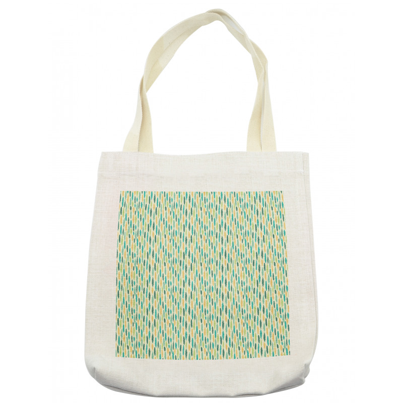 Crayon Effect Stripes Tote Bag