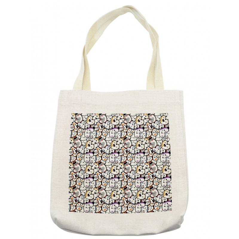 Valentines Day Themed Hearts Tote Bag