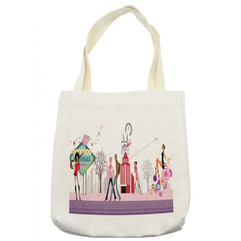 Teens Walking on Street Tote Bag