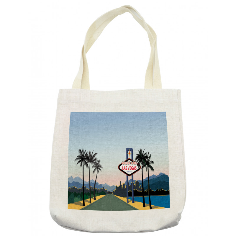 Nevada America in Cartoon Tote Bag