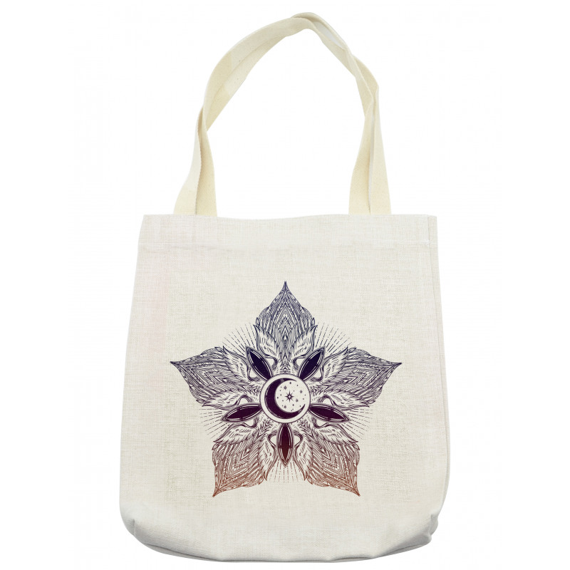 Eastern Feathers Petal Tote Bag