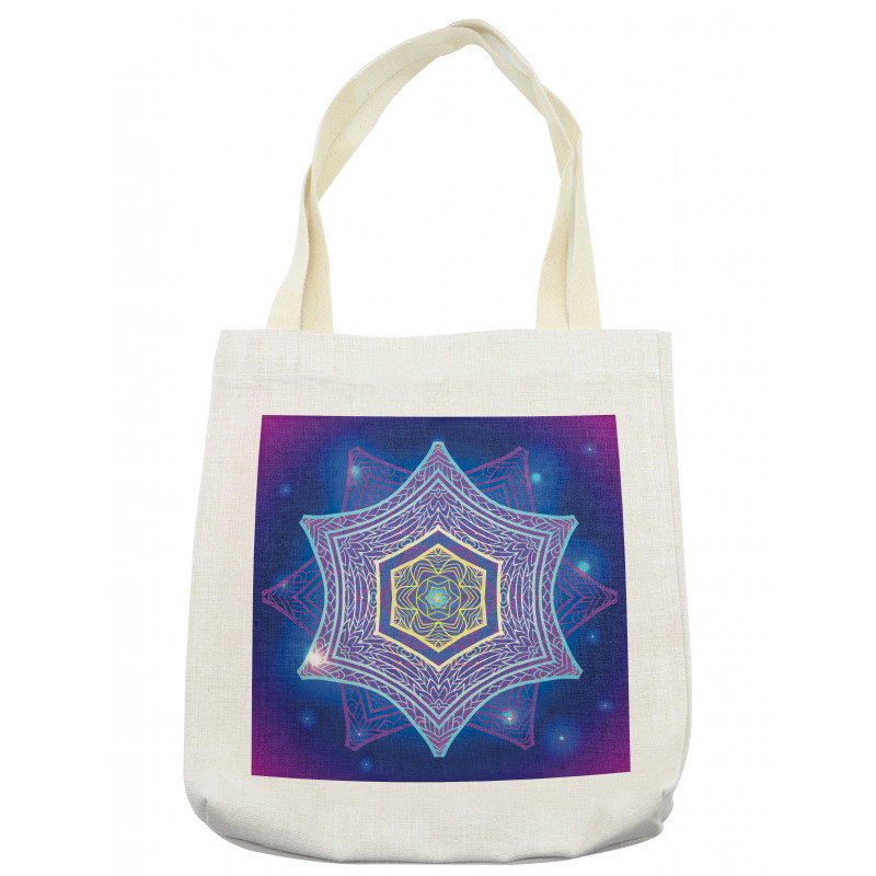 Hexagons and Stars Tote Bag