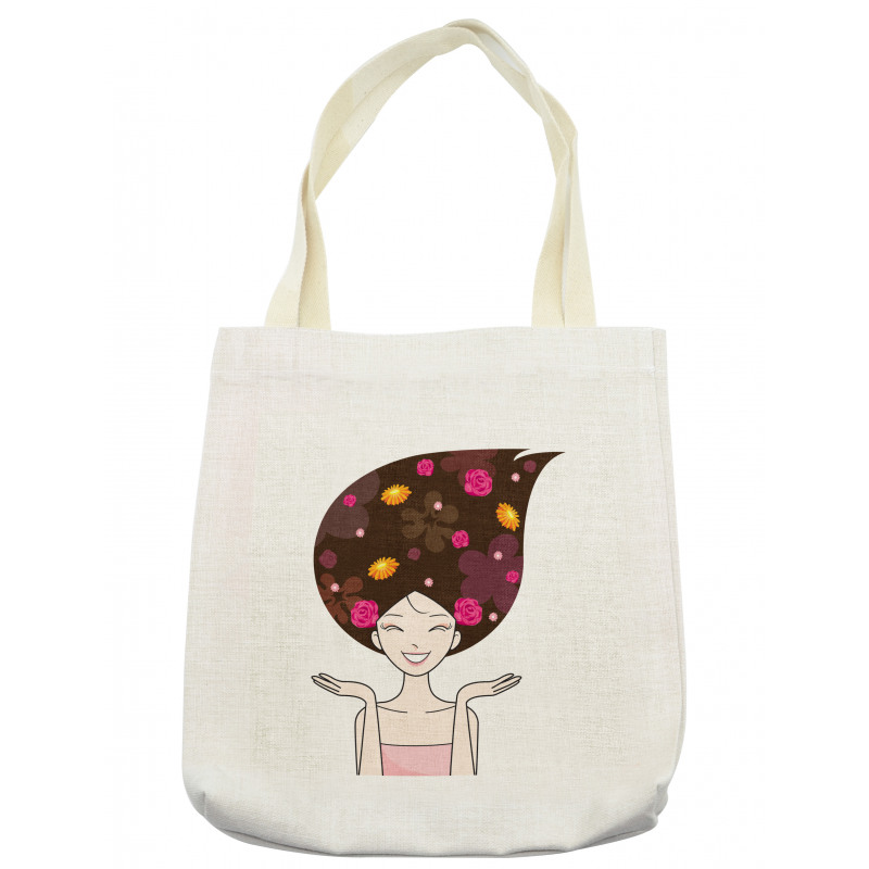 Anime Inspired Woman Tote Bag