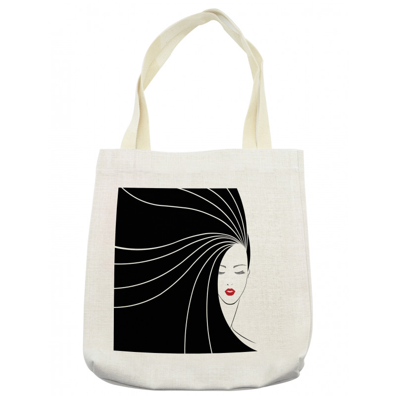 Extra Long Straight Hair Tote Bag