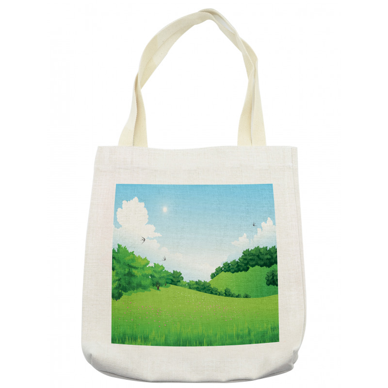 Forest Hills with Scenic View Tote Bag