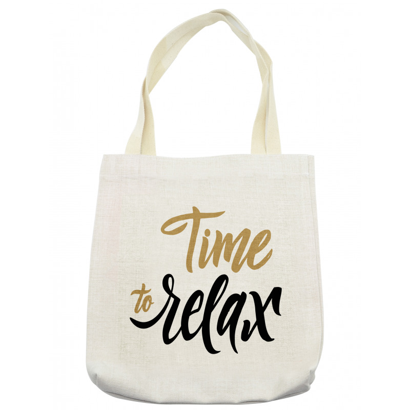 Coffee Time Conceptual Text Tote Bag