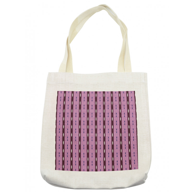 Beaded Diamond Shapes Tote Bag