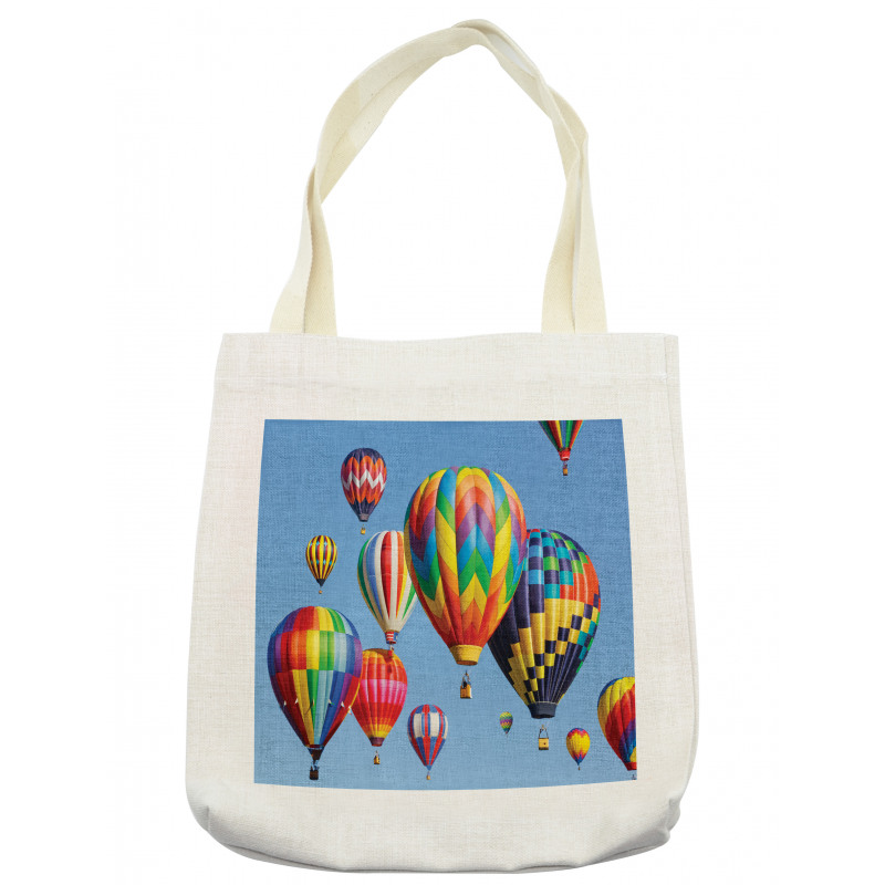 Colorful Air Travel Tote Bag