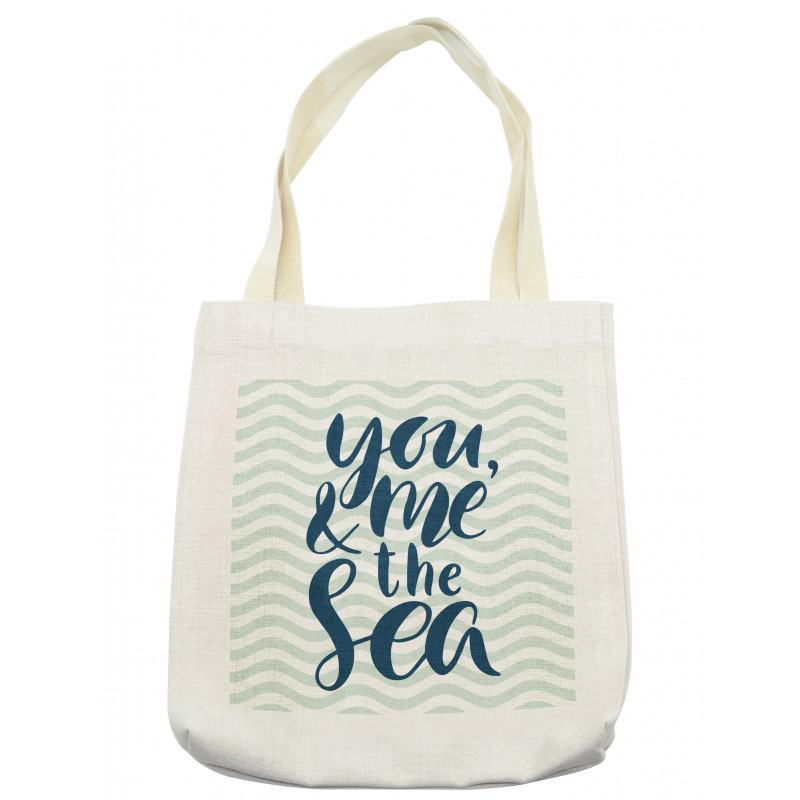 You and Me and the Sea Tote Bag