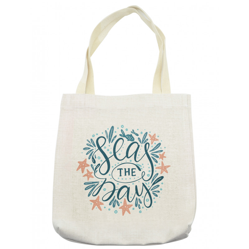 Seas Day Starfishes Tote Bag