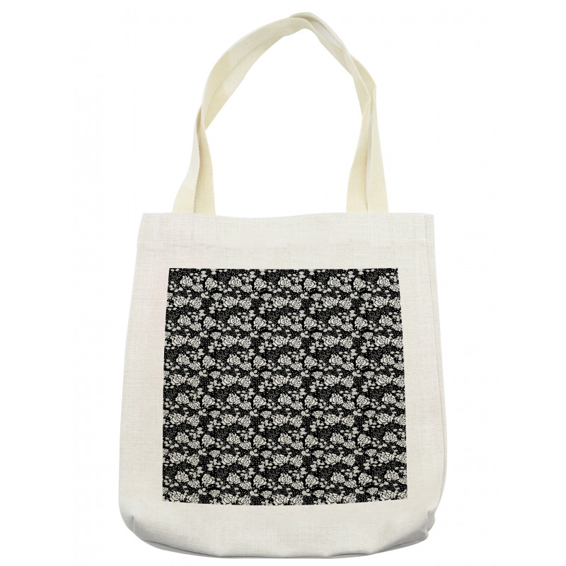 Rose Blossoms and Birds Tote Bag